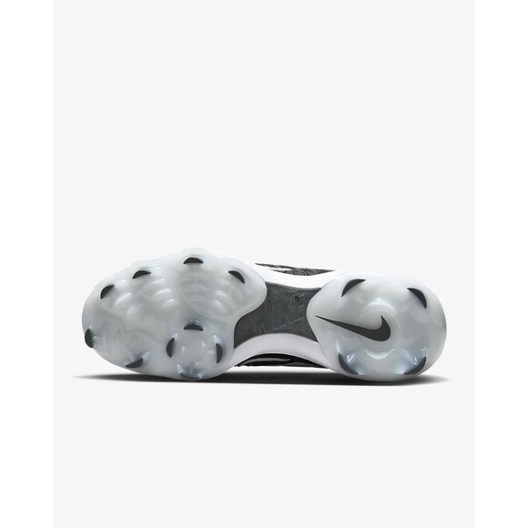 Size 8.5 Nike Alpha Huarache NXT MCS Baseball Cleats DJ6519-001 Black/White - Picture 2 of 9